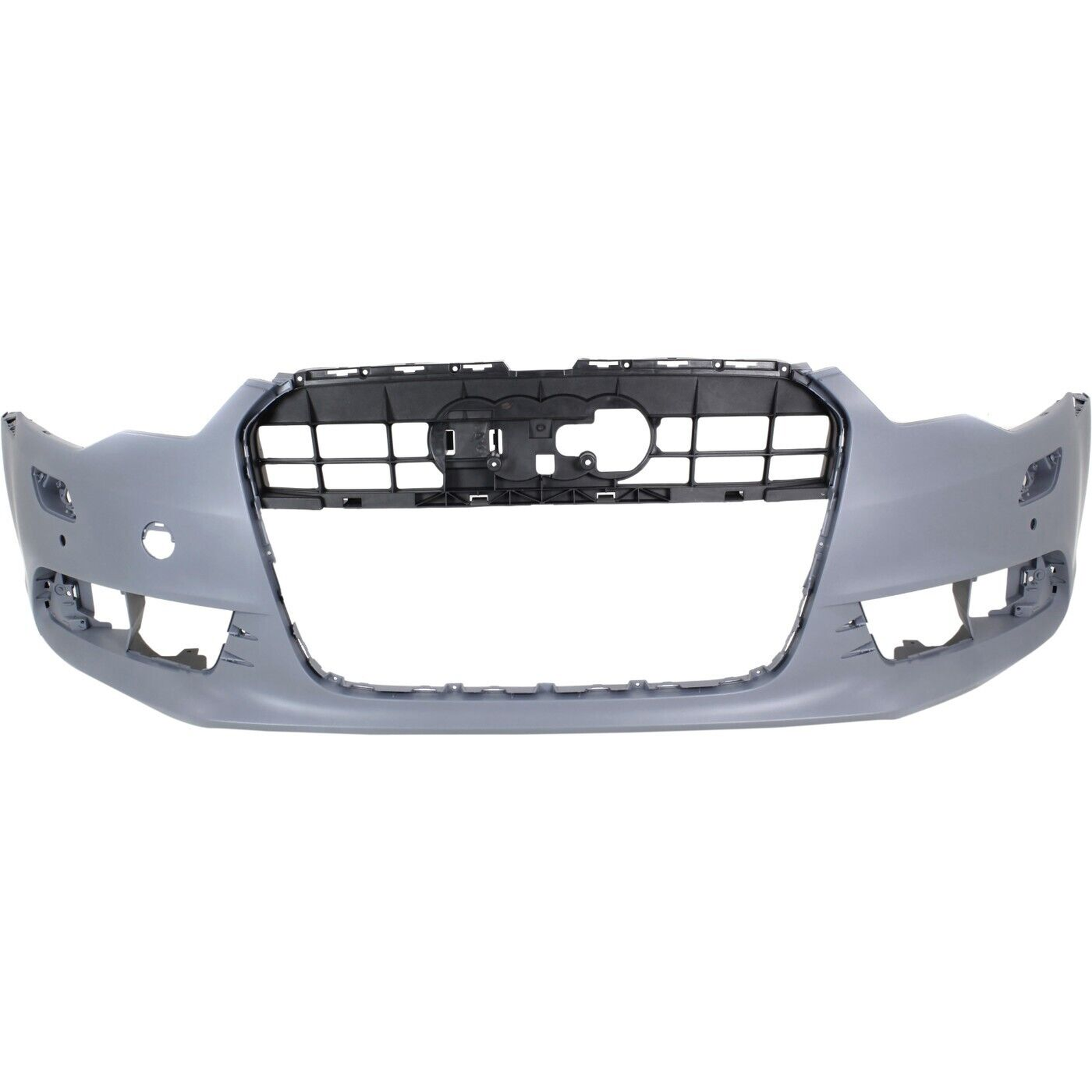 AU1000208 audi a6 2012 2015 bumper front with sensor wash hole without s line pkg primed a 2