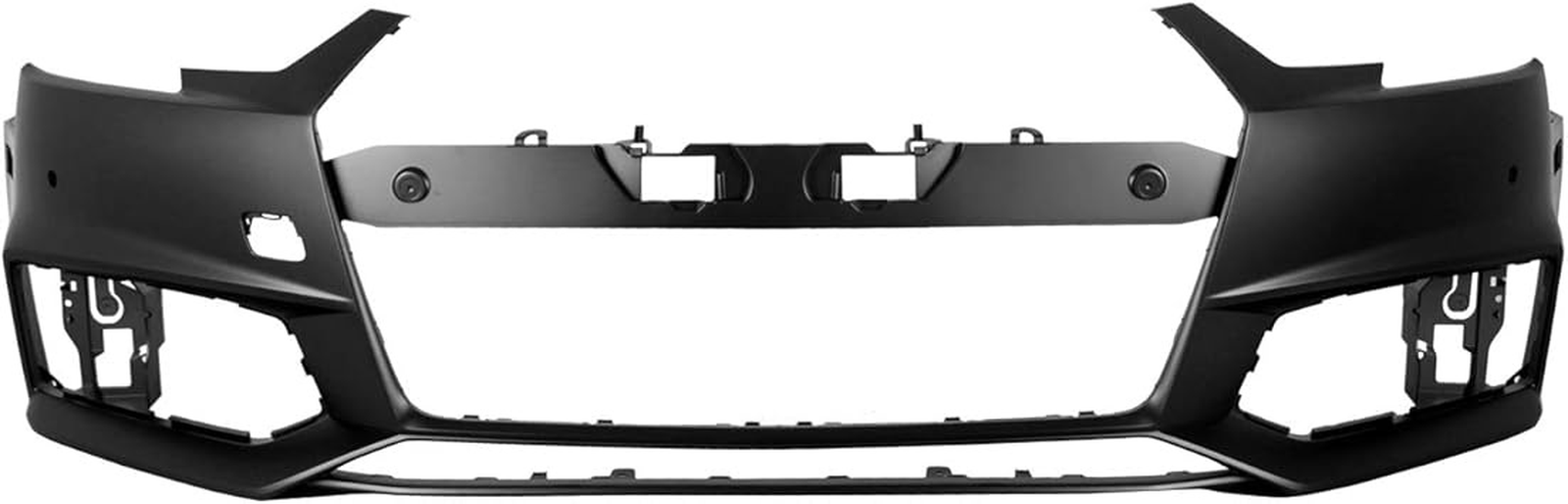 AU1000276 audi a4 2017 2019 bumper front primed with sensor s line without washer au100027 1