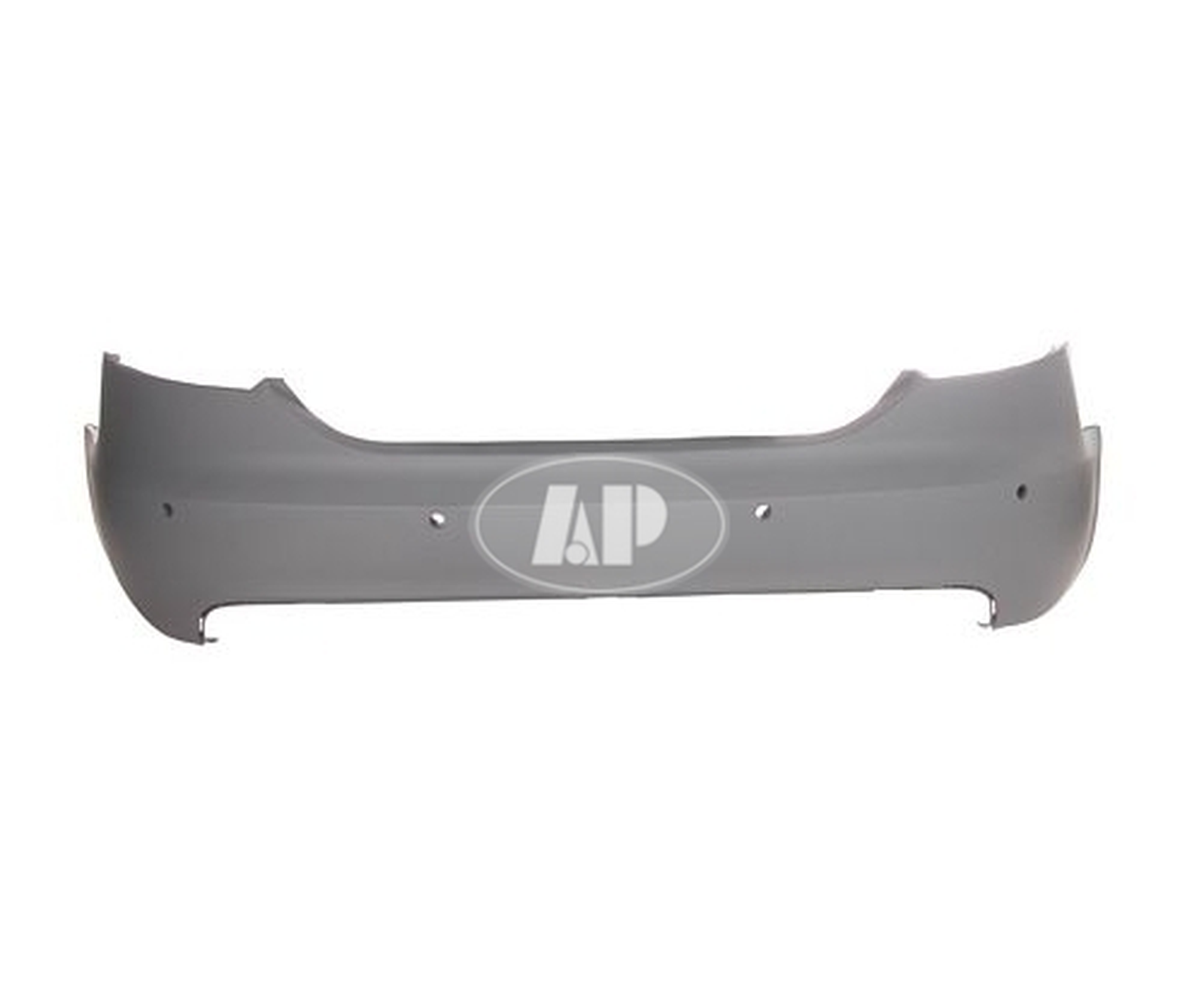AU1100159 bumper rear with sensor hole primed dark gry au1100159 1