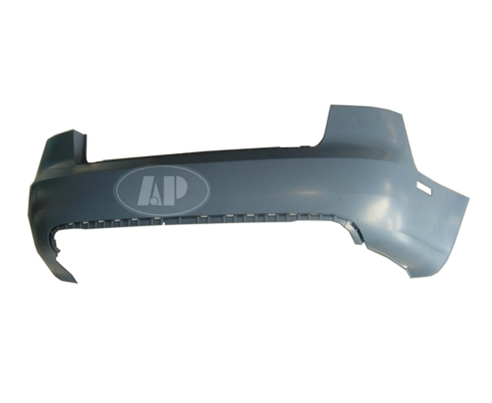 AU1100164 audi a4 2005 2008 bumper rear without sensor hole with side lamp hole primed usa 1