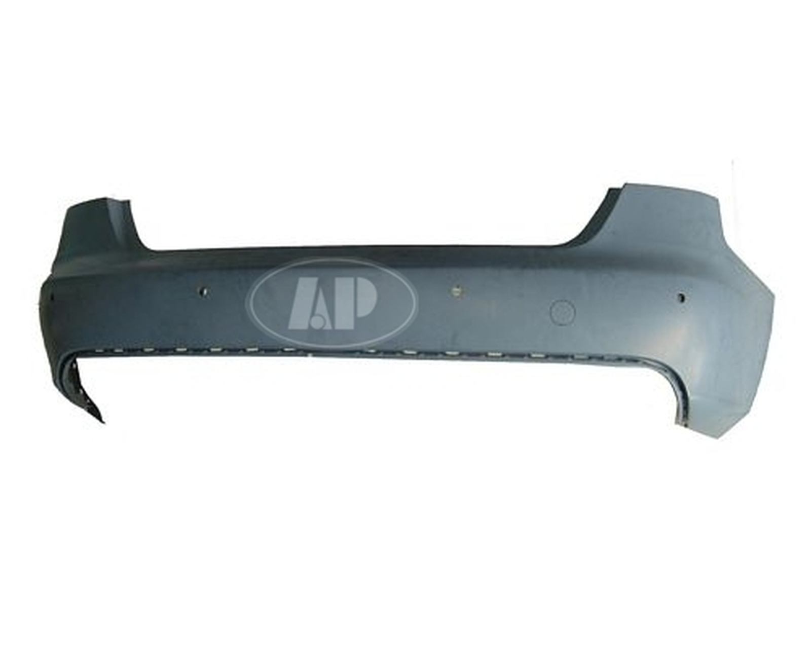 AU1100195 audi a4 2009 2012 bumper rear with sensor hole primed without s line au1100195 1
