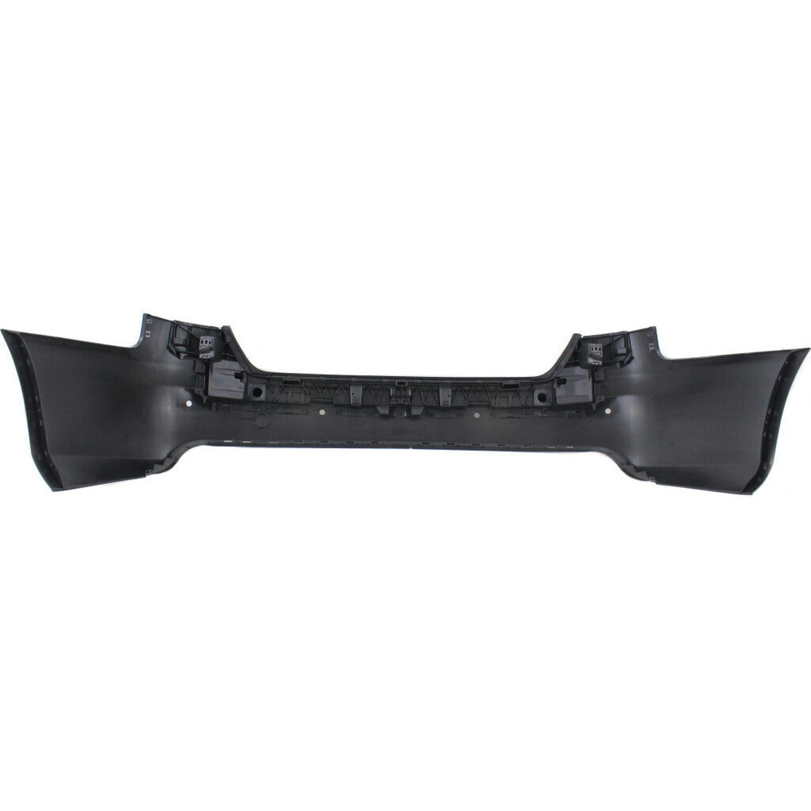AU1100195 audi a4 2009 2012 bumper rear with sensor hole primed without s line au1100195 2