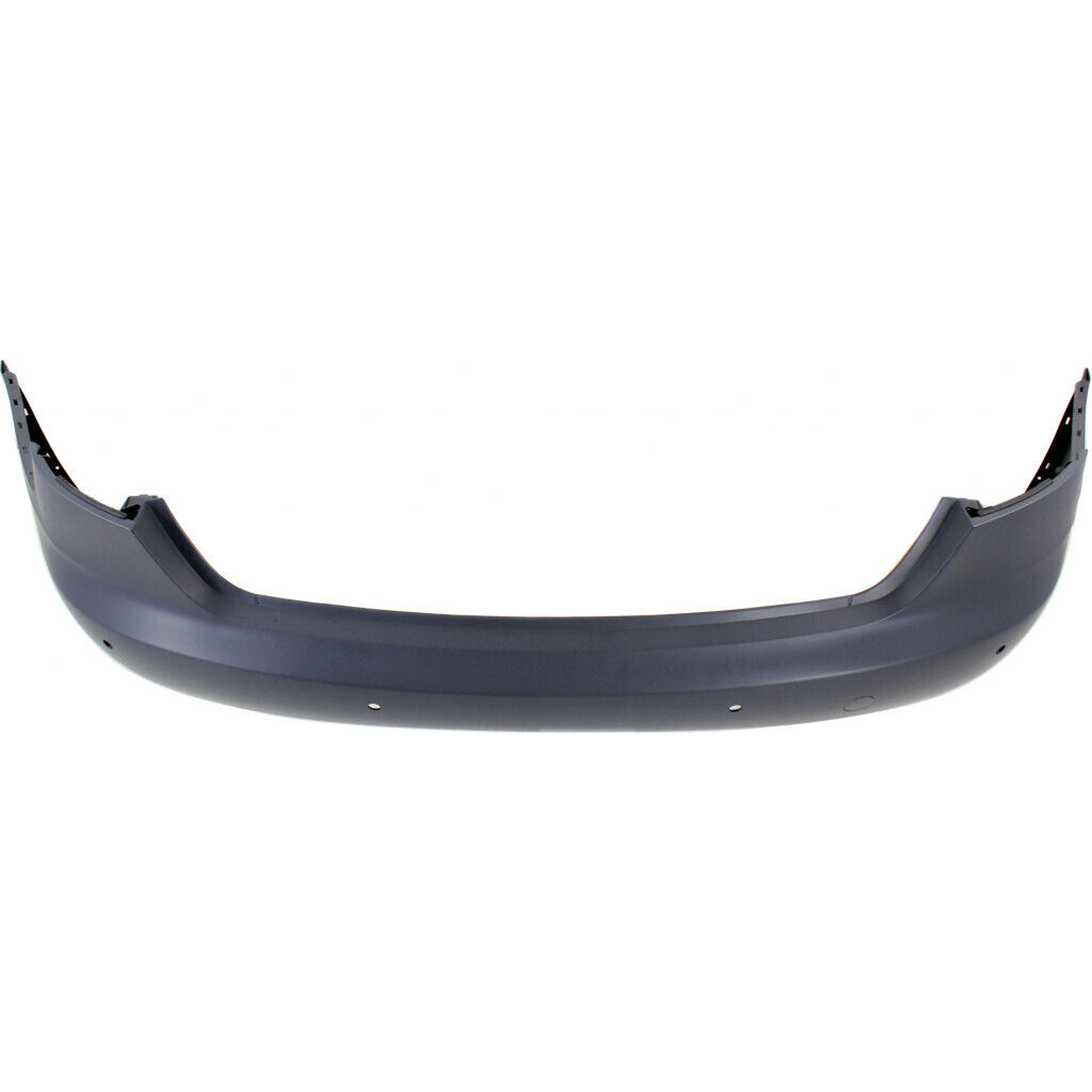 AU1100195 audi a4 2009 2012 bumper rear with sensor hole primed without s line au1100195 3