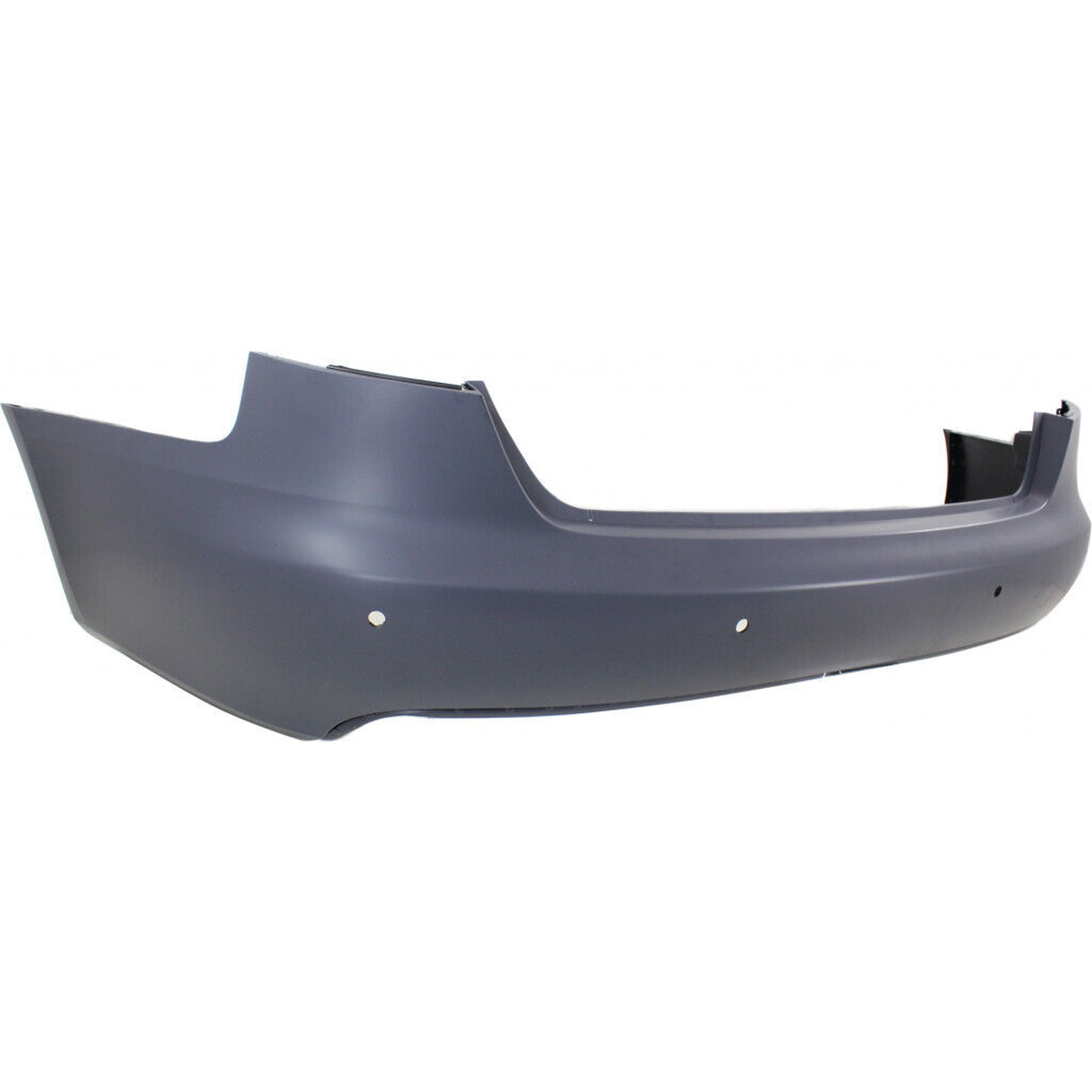 AU1100195 audi a4 2009 2012 bumper rear with sensor hole primed without s line au1100195 4
