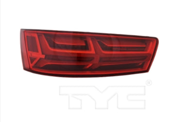 AUDI Q7 2017-2024 — TAIL LIGHT LH; LIFTGATE MOUNTED; 2017-2019
