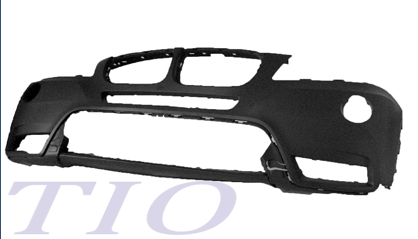BMW X3 2011-2017 — FRONT BUMPER PRIMED; W/O M-PACKAGE AND HEAD LIGHT WASHER HOLES; X3 2011-2014