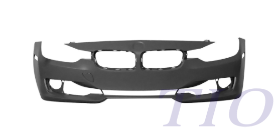BMW 3 SERIES 2012-2018 — FRONT BUMPER PRIMED; W/O SENSORS/WASHER/CAMERA/PARKING/MOULDING; SEDAN 12-15/WAGON 14-15