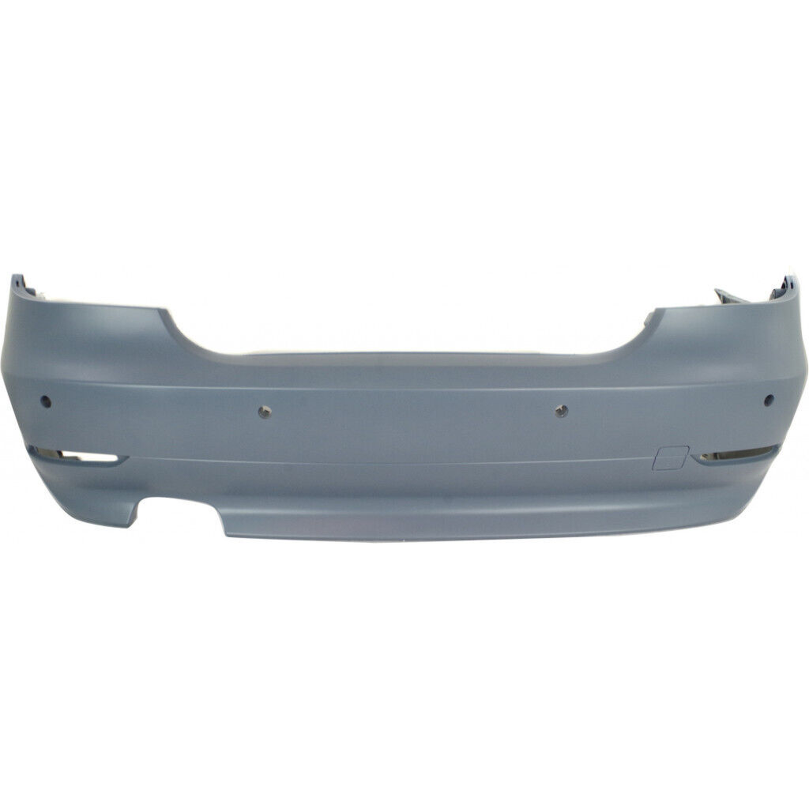 BM1100139 bmw 5 series 2004 2007 bumper rear primed gray with sensor without m pkg bm11001 2
