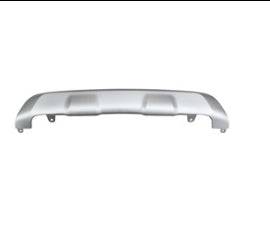 BMW X1 2016-2022 — REAR SKID PLATE; PRIMED SILVER; W/ X-LINE; W/O M-PKG; 2016-2022