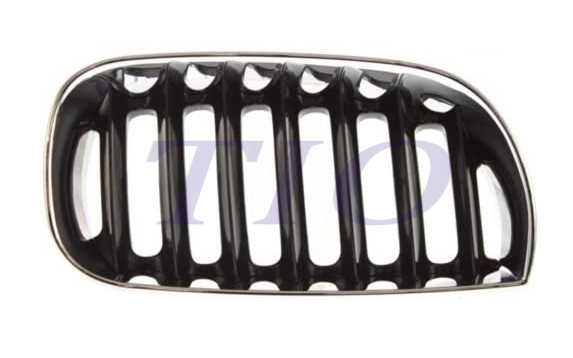 BMW X3 2004-2010 — GRILLE RH CHR/BLK 04-06