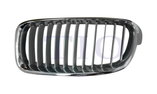 BMW 3 SERIES 2012-2018 — GRILLE LH; CHROME/SILVER (MODERN LINE); SEDAN 12-18;WGN 14-19; 330E/340I/340I XDRIVE 16-18