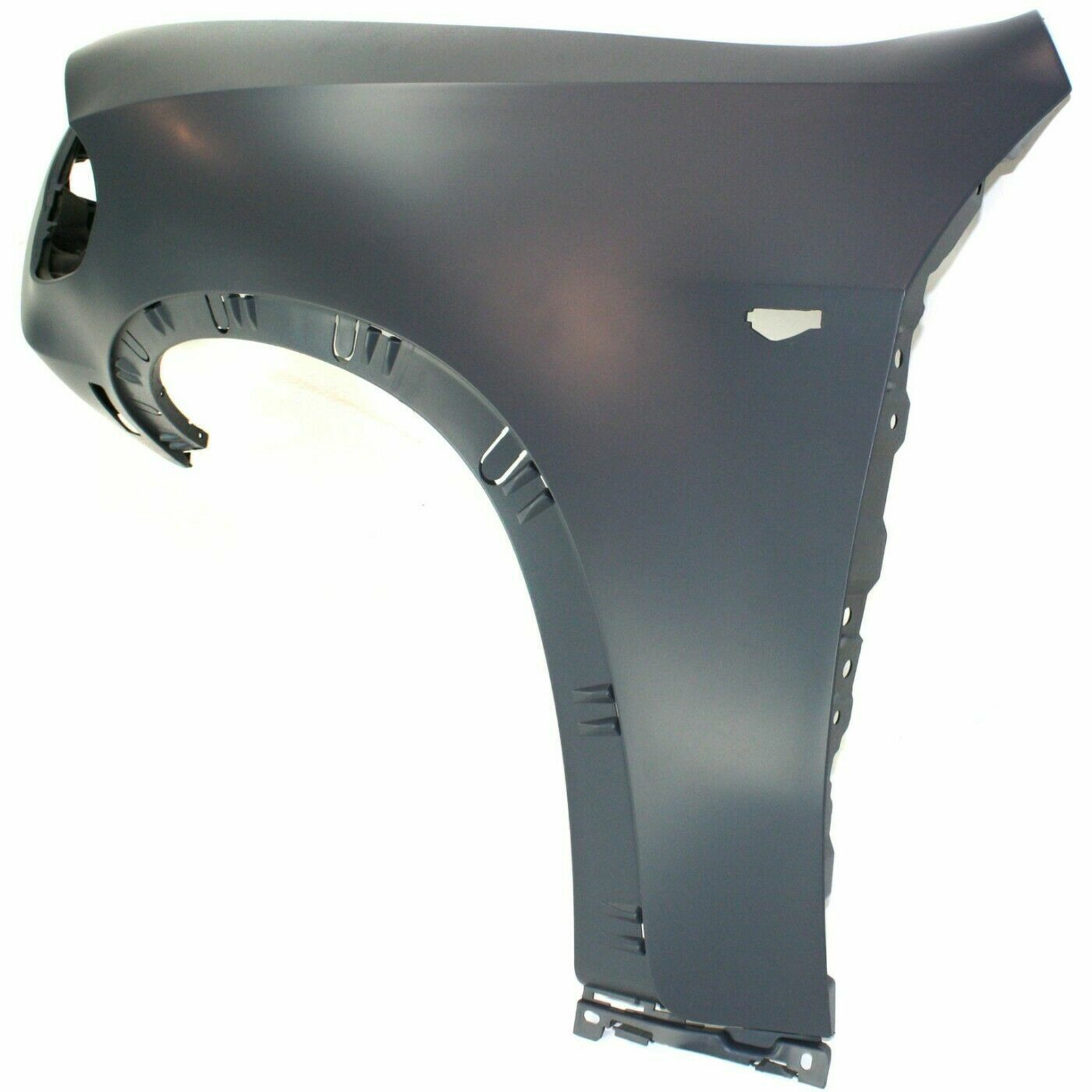 BM1240145 bmw x5 2007 2010 front left fender with side lamp hole without head lamp washer  1