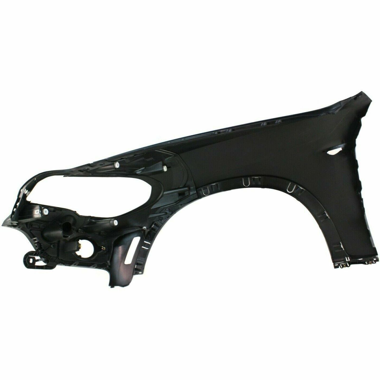 BM1241145 bmw x5 2007 2010 front right fender with side lamp hole without head lamp washer 5