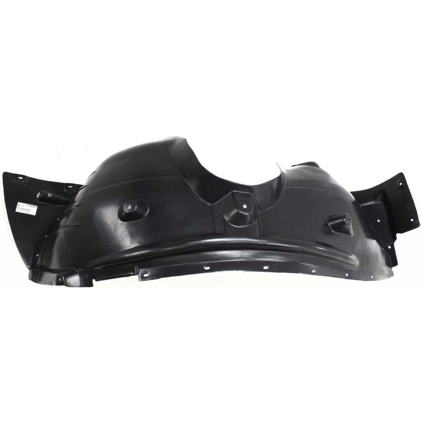 BM1248102 bmw x3 2004 2010 front left fender liner bm1248102 3