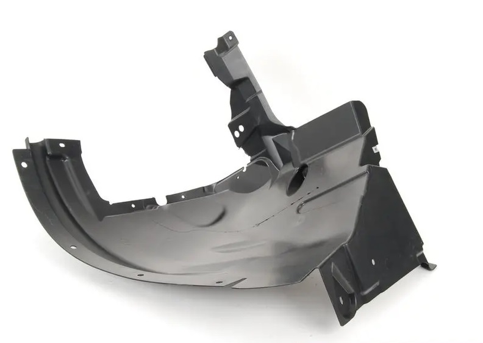 BM1249112 bmw x6 2008 2009 front right fender liner rear section bm1249112 4