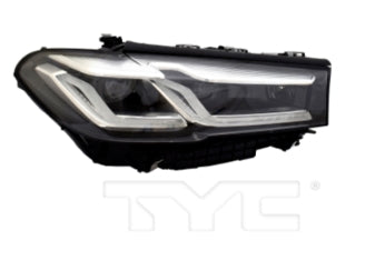 BMW 5 SERIES 2017-2023 — LED HEADLIGHT RH; W/O SHADOW LINE; 530i/540i/M5/M550i 2021-2023 (63 11 9 479 266)