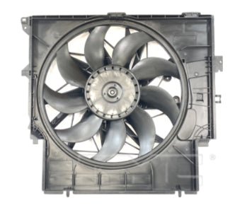 BMW X3 2011-2017 — DUAL RAD/CND FAN ASSBY; BRUSHLESS MOTOR; X3 2011-2017; X4 2015-2017 (17427560877/BM3115114)