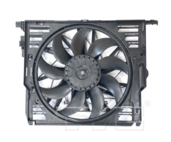 BMW 5 SERIES 2011-2016 — RAD/CND FAN ASSY; 4.4L V8; W/ BRUSHLESS MOTOR; 550i/GT 10-17; 650i 12-18; 750i/Li 09-15 (OE 17 41 4 578 976)
