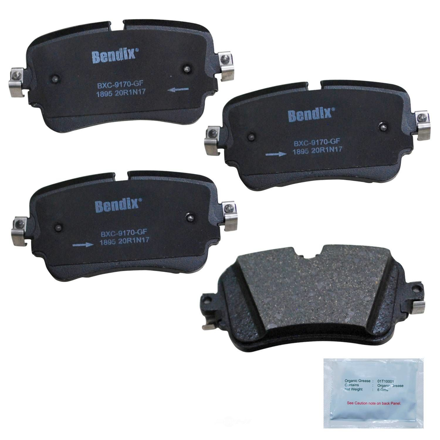 CFC1895 audi rear ceramic brake pads cfc1895 2017 2020 1