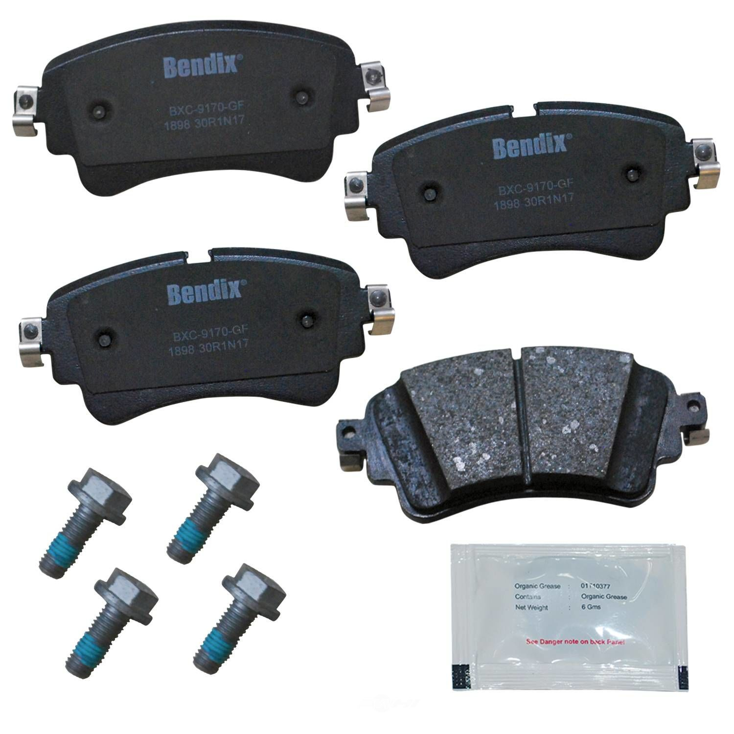 CFC1898 audi rear ceramic brake pads cfc1898 2016 2021 1