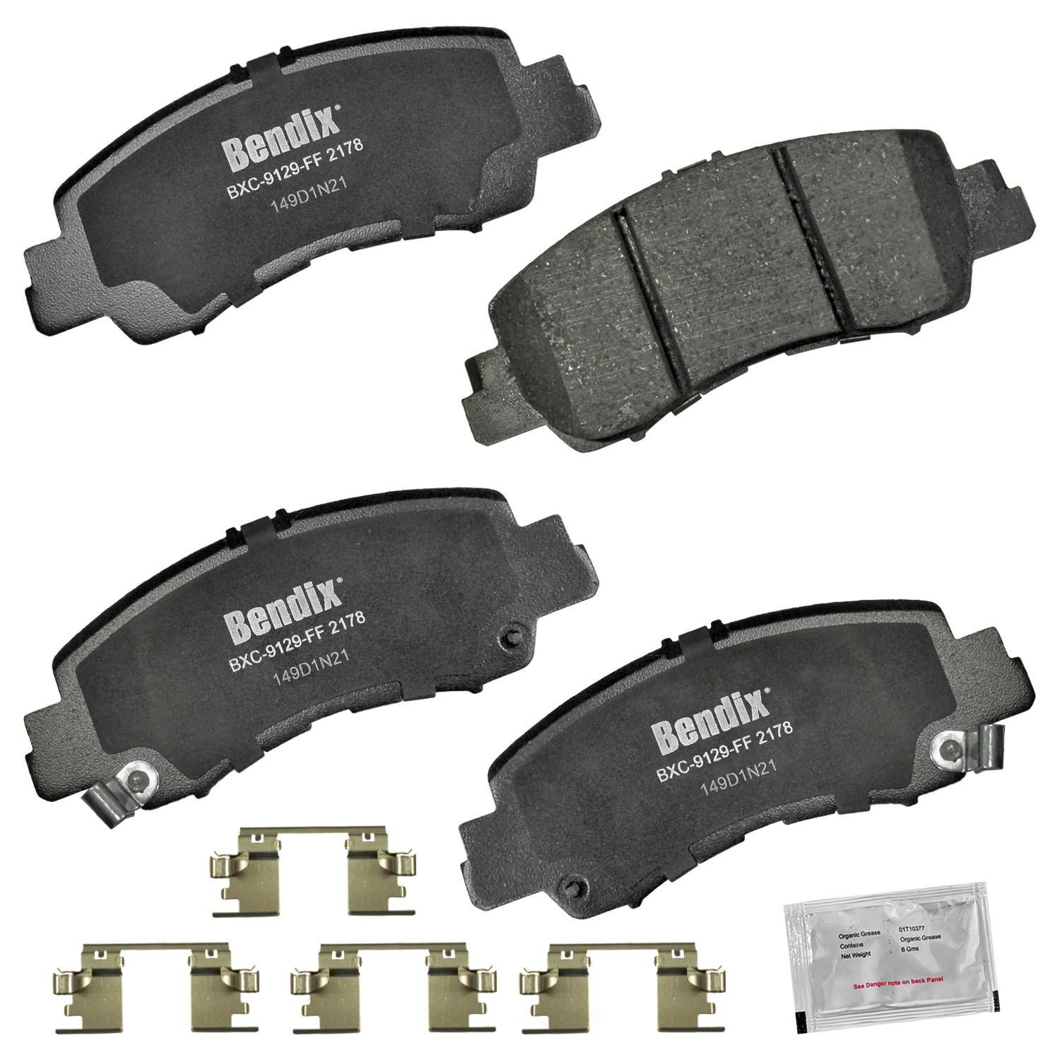 CFC2178 mitsubishi front ceramic brake pads cfc2178 2018 2024 1