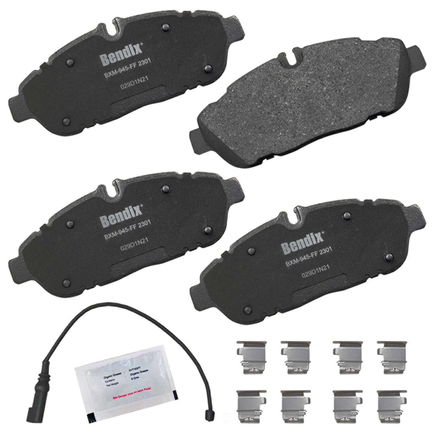 CFM2301 front ceramic brake pads cfm2301 1