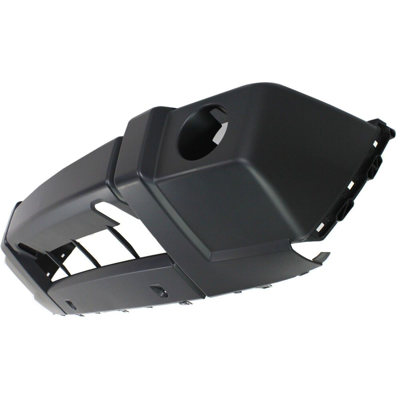 CH1000875 jeep commander 2006 2010 bumper front primed without chrome and fog lamp hole ch 2