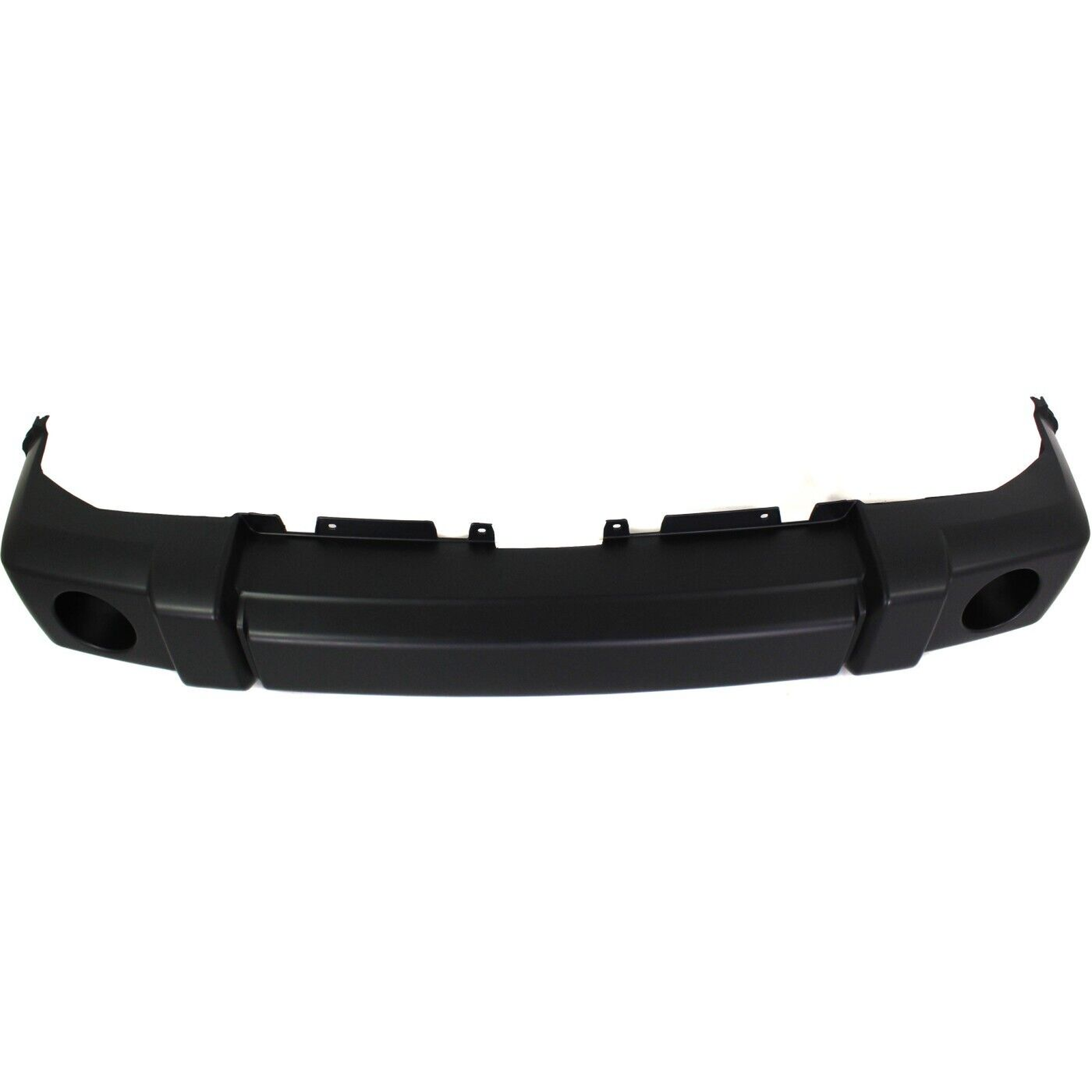 CH1000875 jeep commander 2006 2010 bumper front primed without chrome and fog lamp hole ch 4