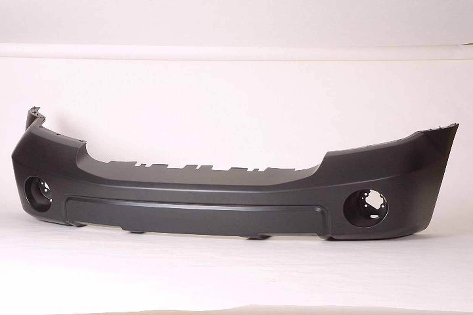 CH1000909 dodge durango 2007 2009 bumper front primed with fog lamp hole without mldg with 1