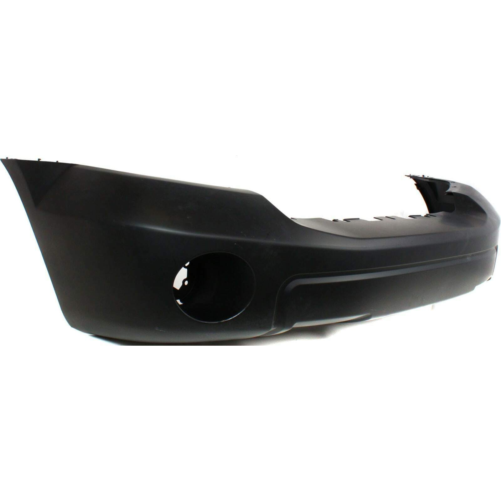 CH1000909 dodge durango 2007 2009 bumper front primed with fog lamp hole without mldg with 3
