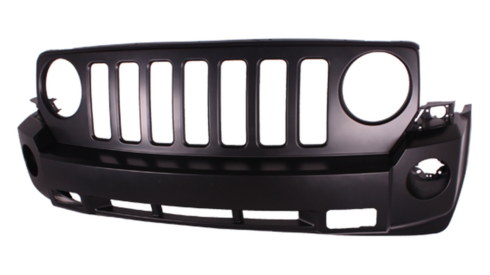 CH1000935 jeep patriot 2007 2010 bumper front primed with tow without chrome ch1000935 1