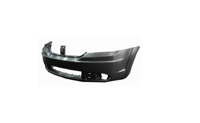DODGE JOURNEY 2009-2020 — FRONT BUMPER; W/O TOW HOOK & WASHER HOLES; 1-PIECE TYPE; 2009-2010