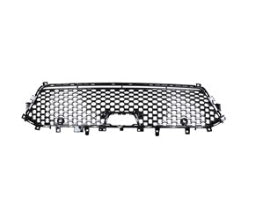 JEEP GRAND CHEROKEE 2022-2025 — FRONT BUMPER GRILLE; BLACK; W/ TOW; W/O SENSORS; EXC OVERLAND/TRAILHAWK/30TH ANNIVERSARY; 2022-2025