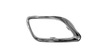JEEP CHEROKEE 2019-2023 — FOG LIGHT TRIM LH; CHROME; EXCEPT TRAILHAWK; 2019-2023