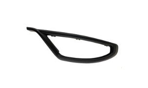 JEEP CHEROKEE 2019-2023 — FRONT TOW HOOK BEZEL LH; BLACK; FOR TRAILHAWK; 2019-2023