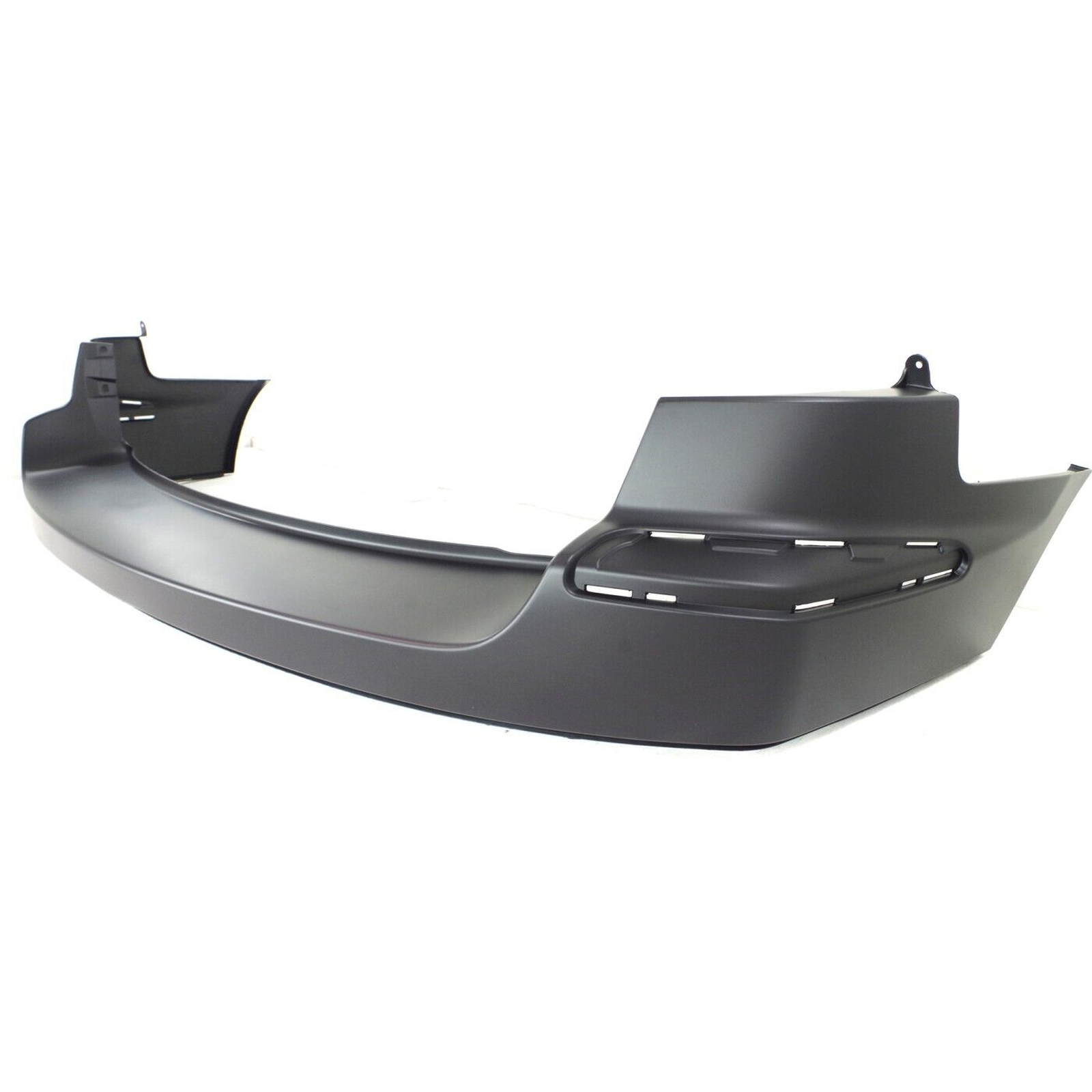 CH1100298 chrysler pacifica 2007 bumper rear upper primed with end hole for chrome trim lt 2