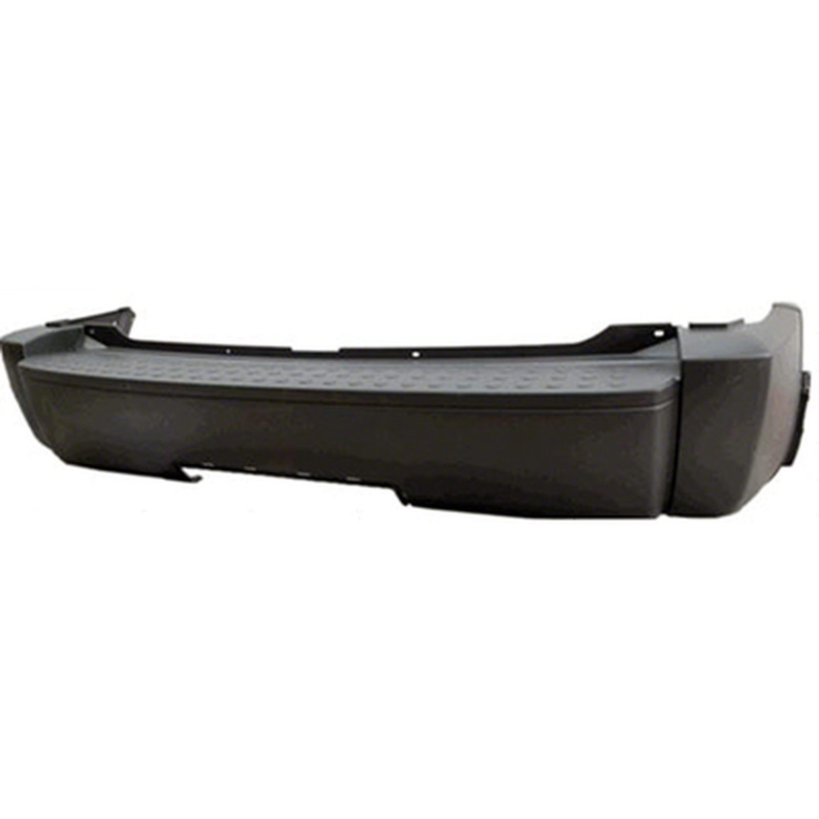 CH1100880 dodge nitro 2007 2009 bumper rear matte black with trailer hitch hole ch1100880 1