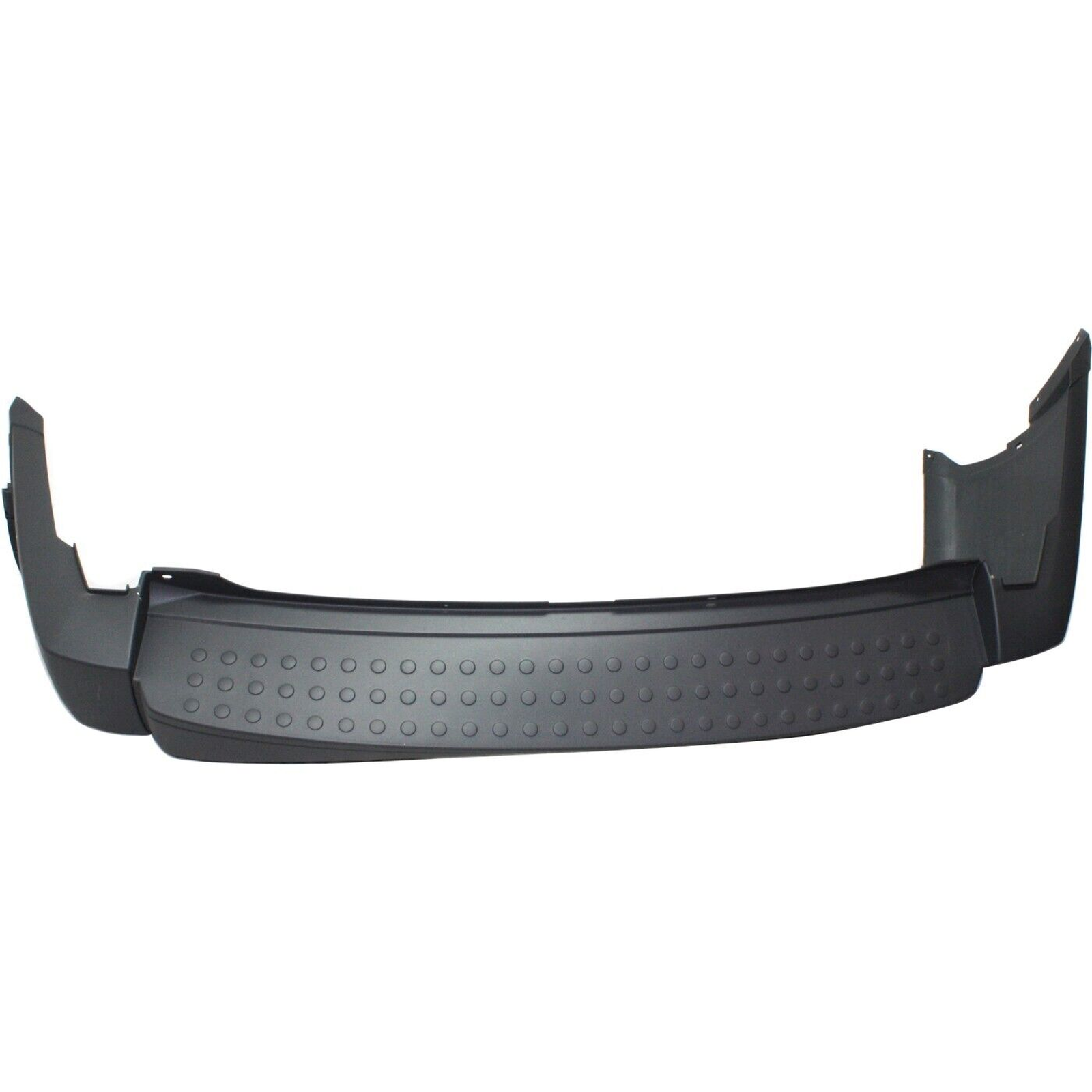 CH1100880 dodge nitro 2007 2009 bumper rear matte black with trailer hitch hole ch1100880 4