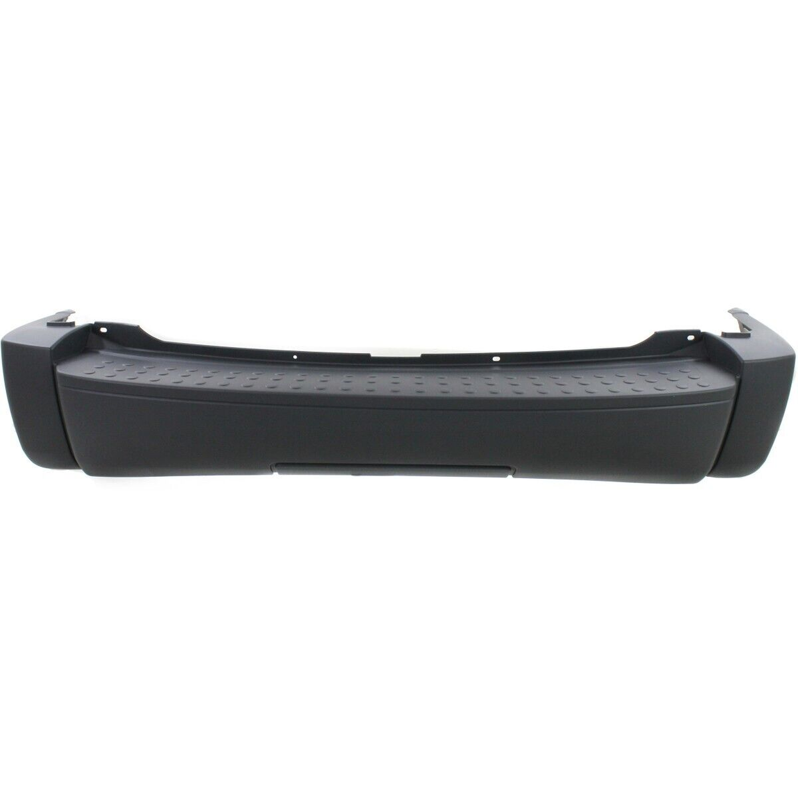 CH1100881 dodge nitro 2007 2009 bumper rear matte black without trailer hitch hole without 2