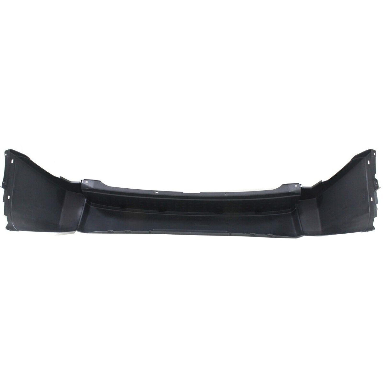 CH1100881 dodge nitro 2007 2009 bumper rear matte black without trailer hitch hole without 5