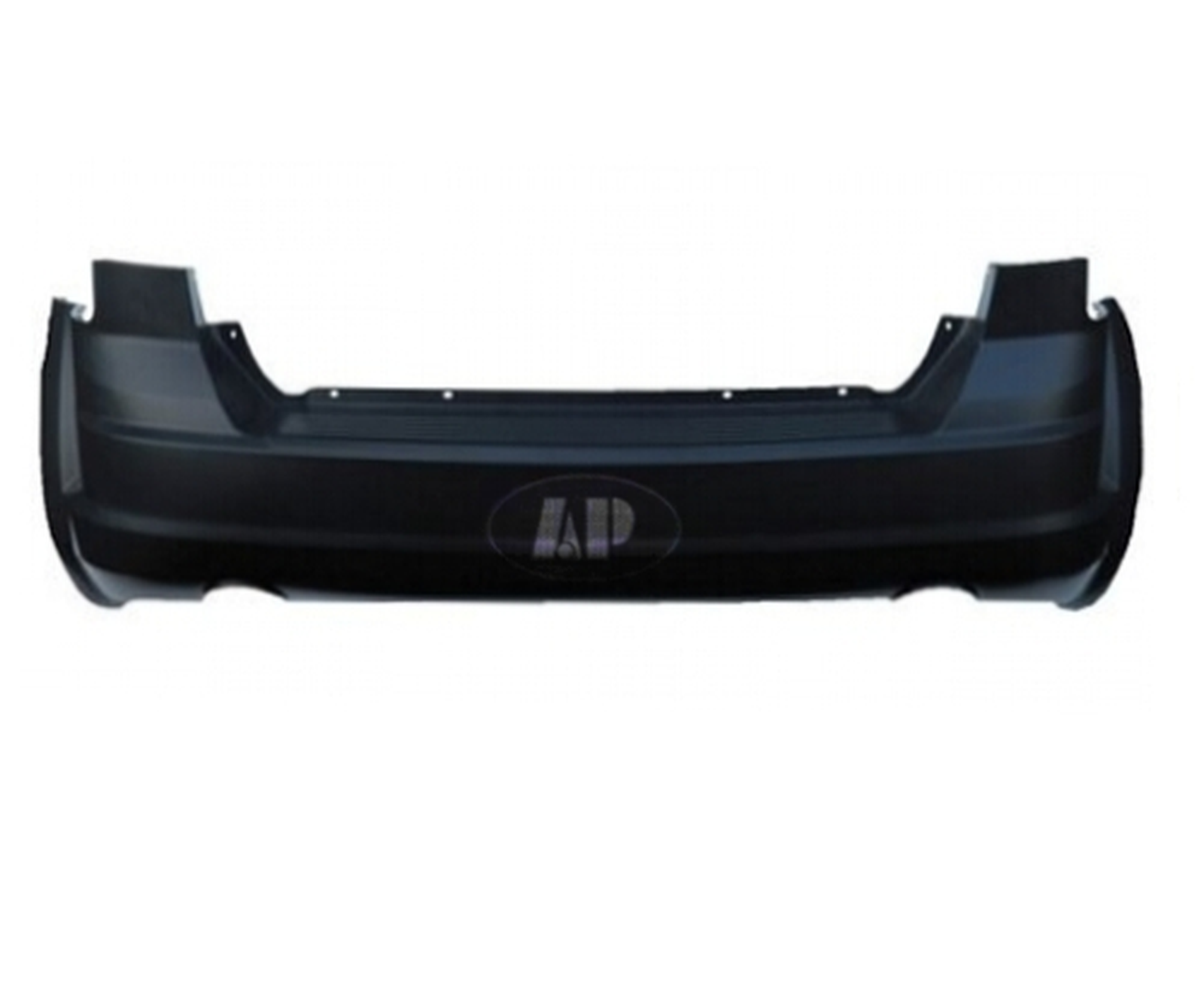 CH1100925 dodge journey 2009 2020 bumper rear primed without sensor with dual exhaust r t  1