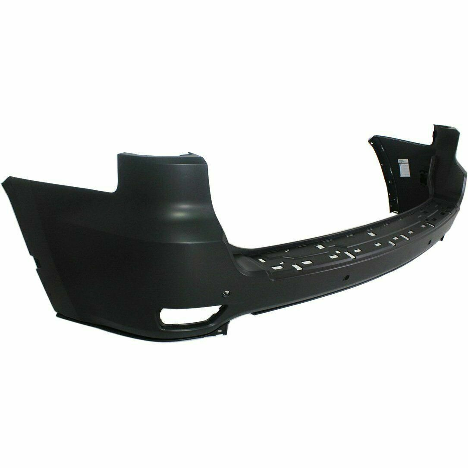 CH1100953 jeep grand cherokee 2011 2013 bumper rear primed with parking sensor with chrome 4
