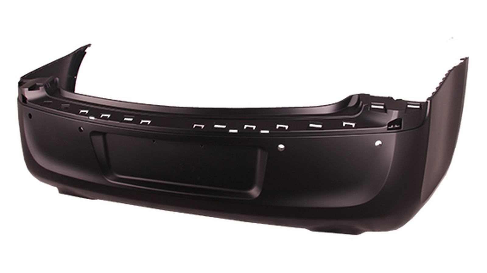 CH1100967 chrysler 300 2011 2014 bumper rear primed with sensor hole exclude srt 8 ch11009 1