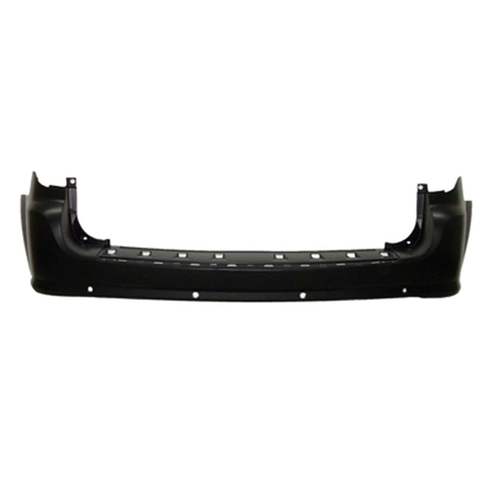CH1100970 dodge caravan 2011 2020 bumper rear primed with sensor ch1100970 1
