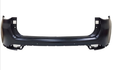 JEEP COMPASS_MP 2017-2025 — REAR UPPER BUMPER PRIMED; W/ BLIND SPOT & 2 SENSORS; EXC TRAILHAWK; 2022-2025