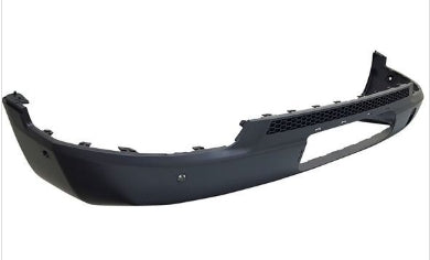 JEEP COMPASS_MP 2017-2025 — REAR LOWER BUMPER; TEXTURED-BLACK; USE W/ CHROME EXHAUST & HITCH; 4 SENSORS; 2022-2025