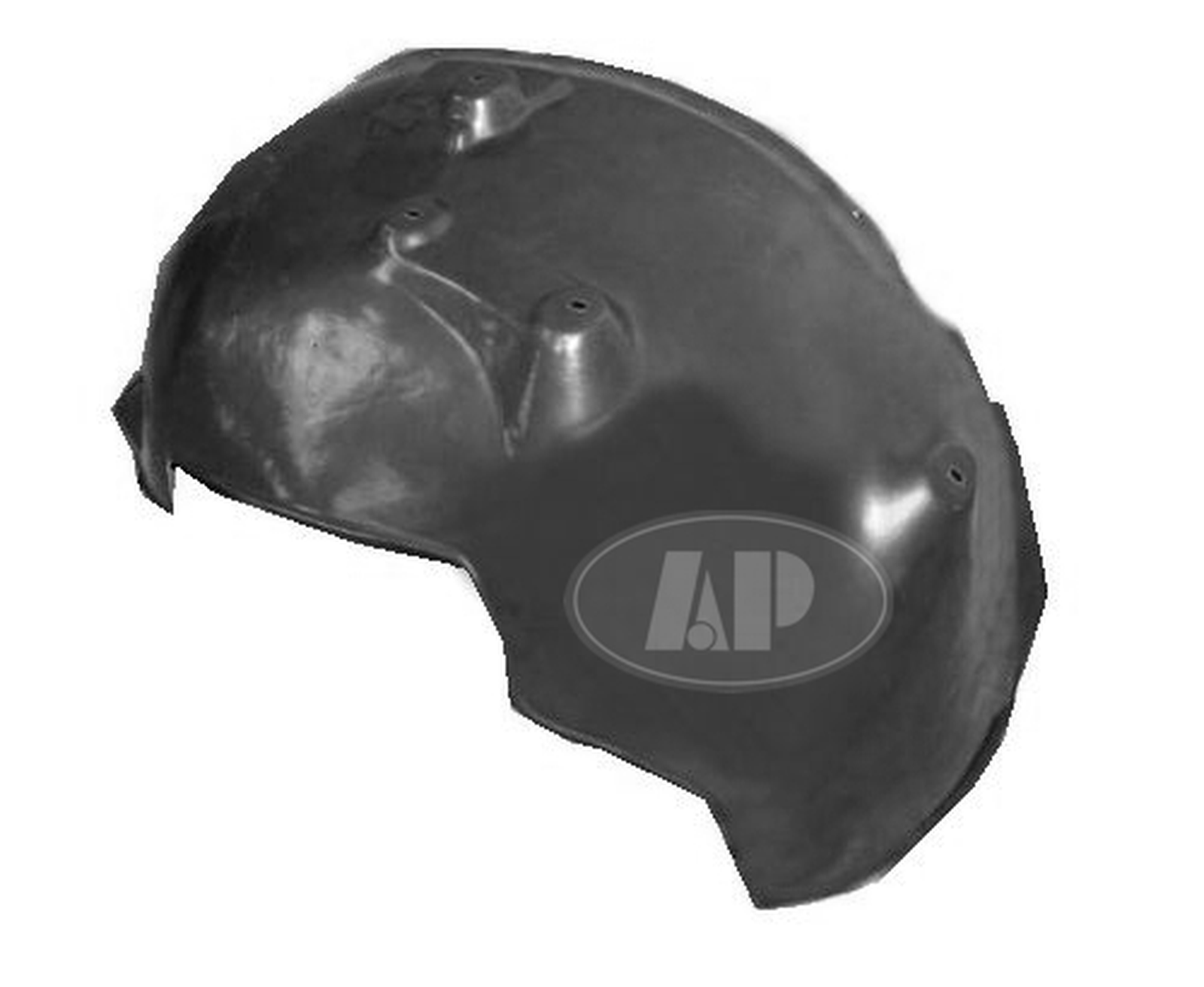 CH1248125 dodge pickup dodge ram2500 3500 2003 2009 front left fender liner fits all 1500  1