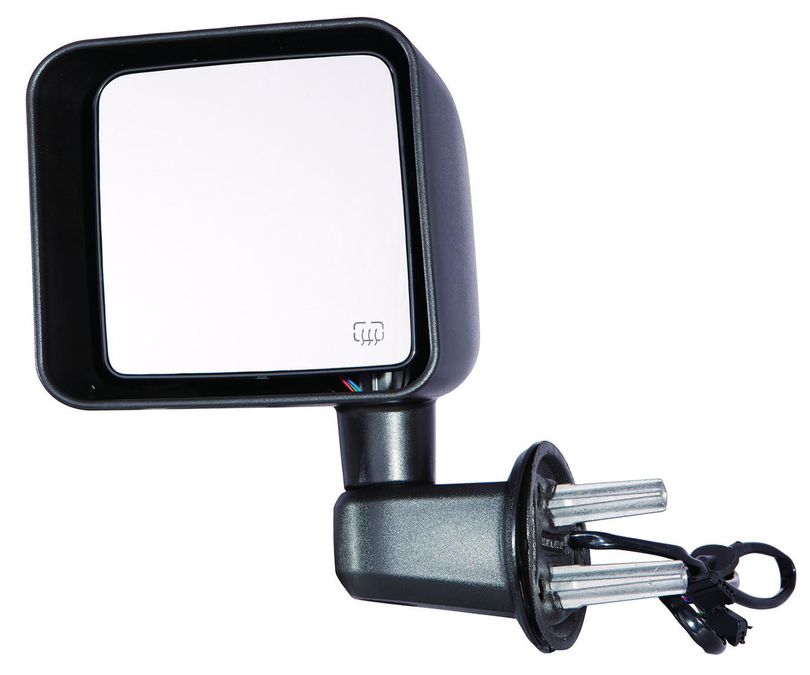CH1320390 jeep wrangler 2015 2017 left side mirror power heated non foldable texture black 1