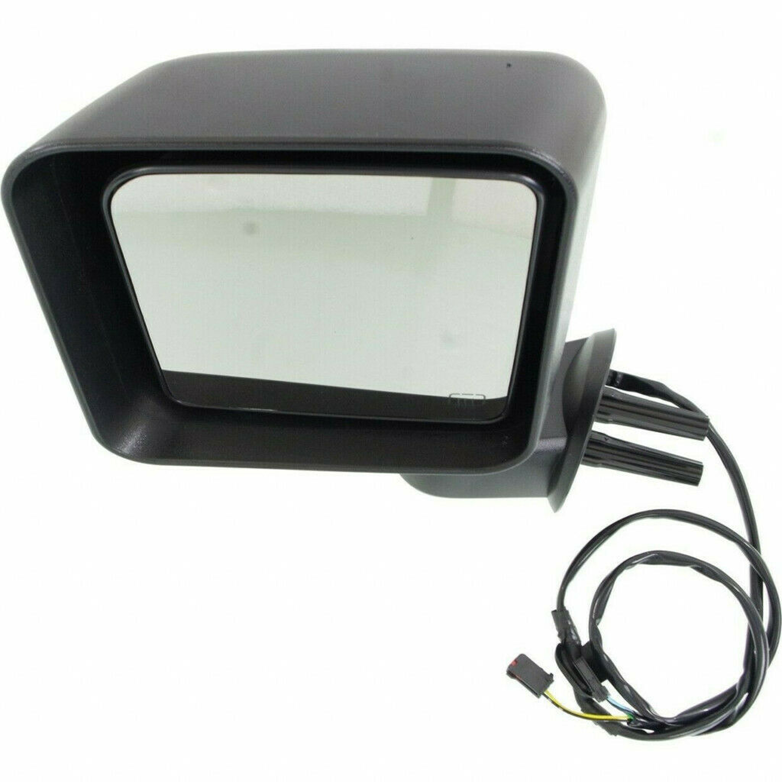 CH1320390 jeep wrangler 2015 2017 left side mirror power heated non foldable texture black 3