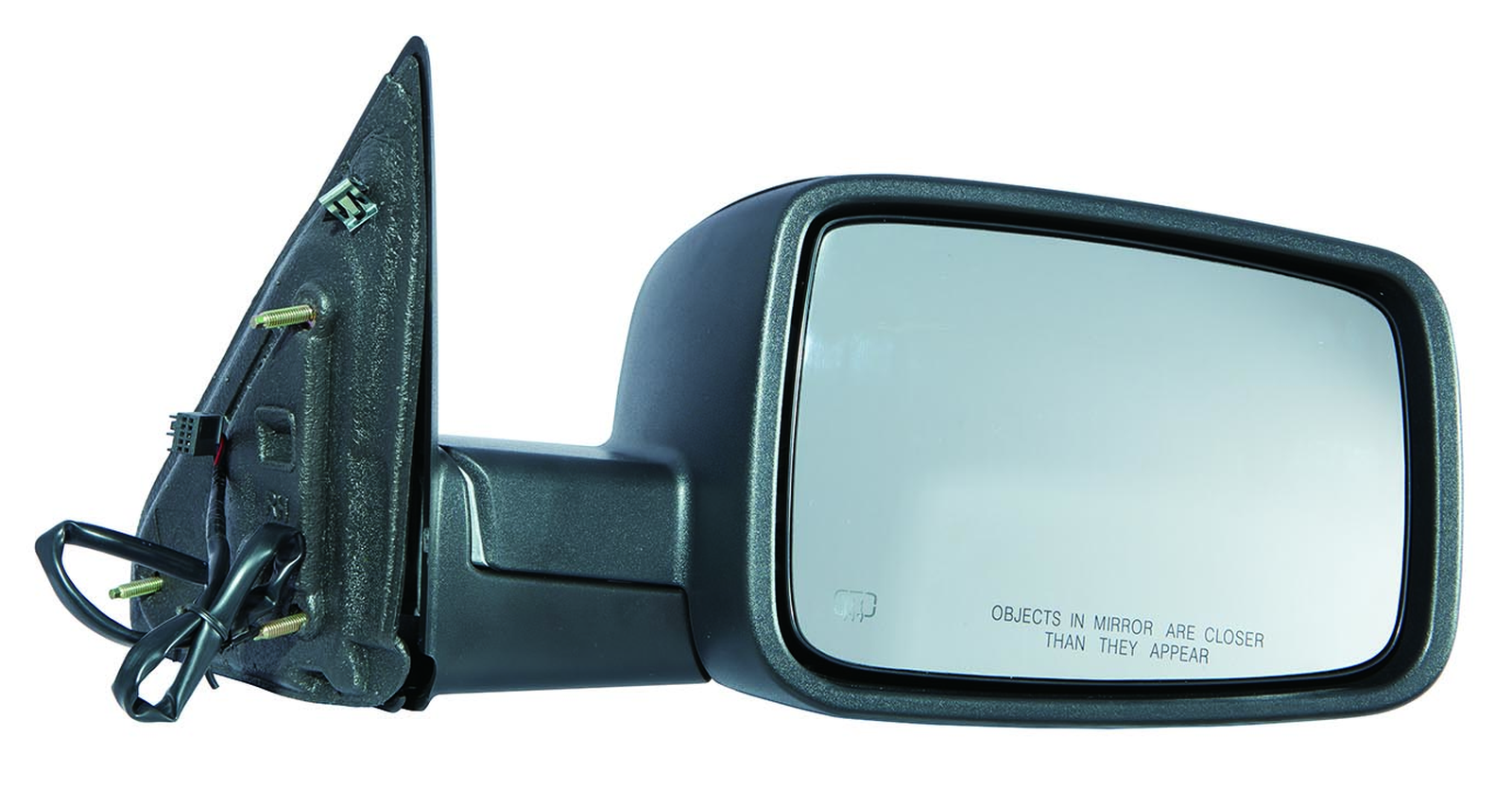 CH1321303 ram pickup ram 2011 2012 right side mirror power htd textured without signal mem 1
